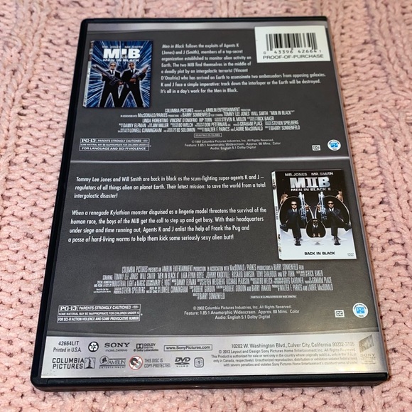Men in Black - 2 Pack DVD - Picture 2 of 3